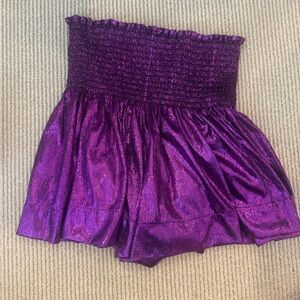 QUEEN OF SPARKLES Radiant Purple Skorts